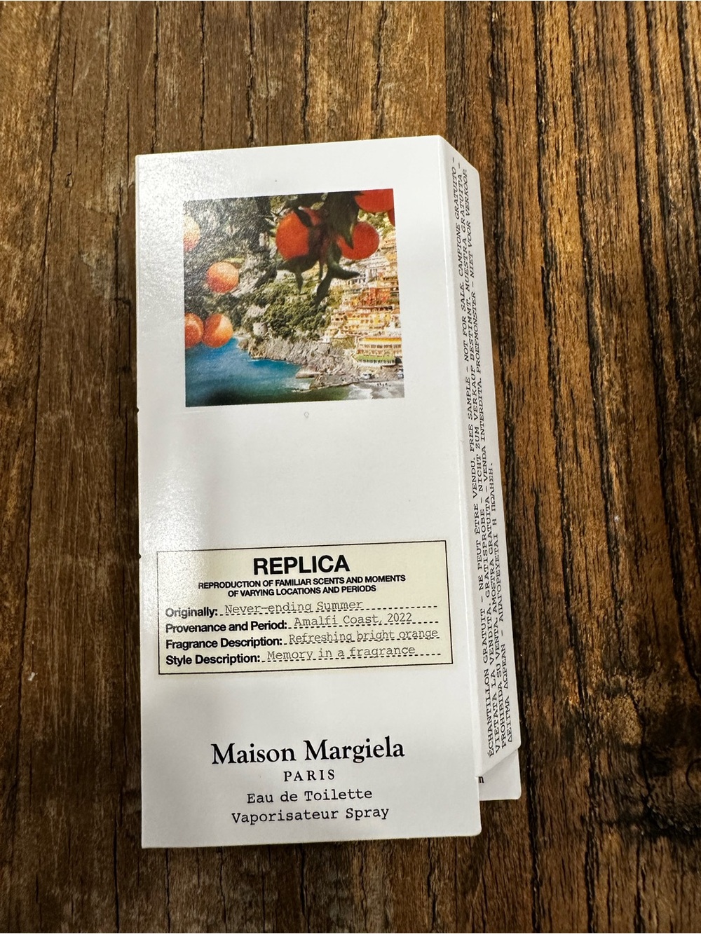 Assorted Perfume Sample Cards - Floral Mint, White, Black - Picture 7 of 7